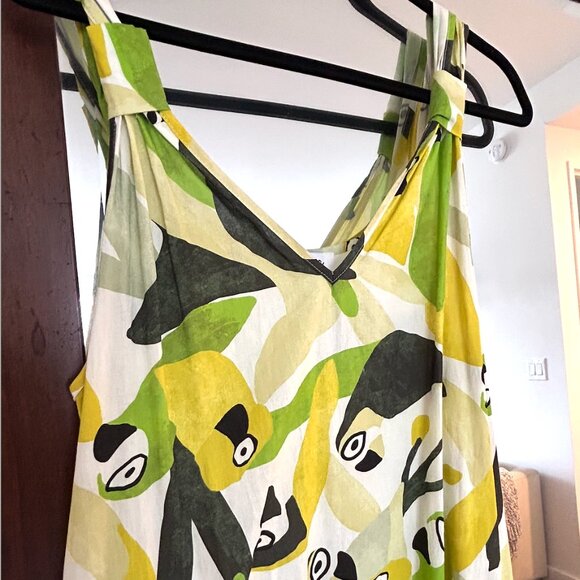 Unique tropical cotton flowy maxi - from Nice, France sz s/m - Picture 4 of 4